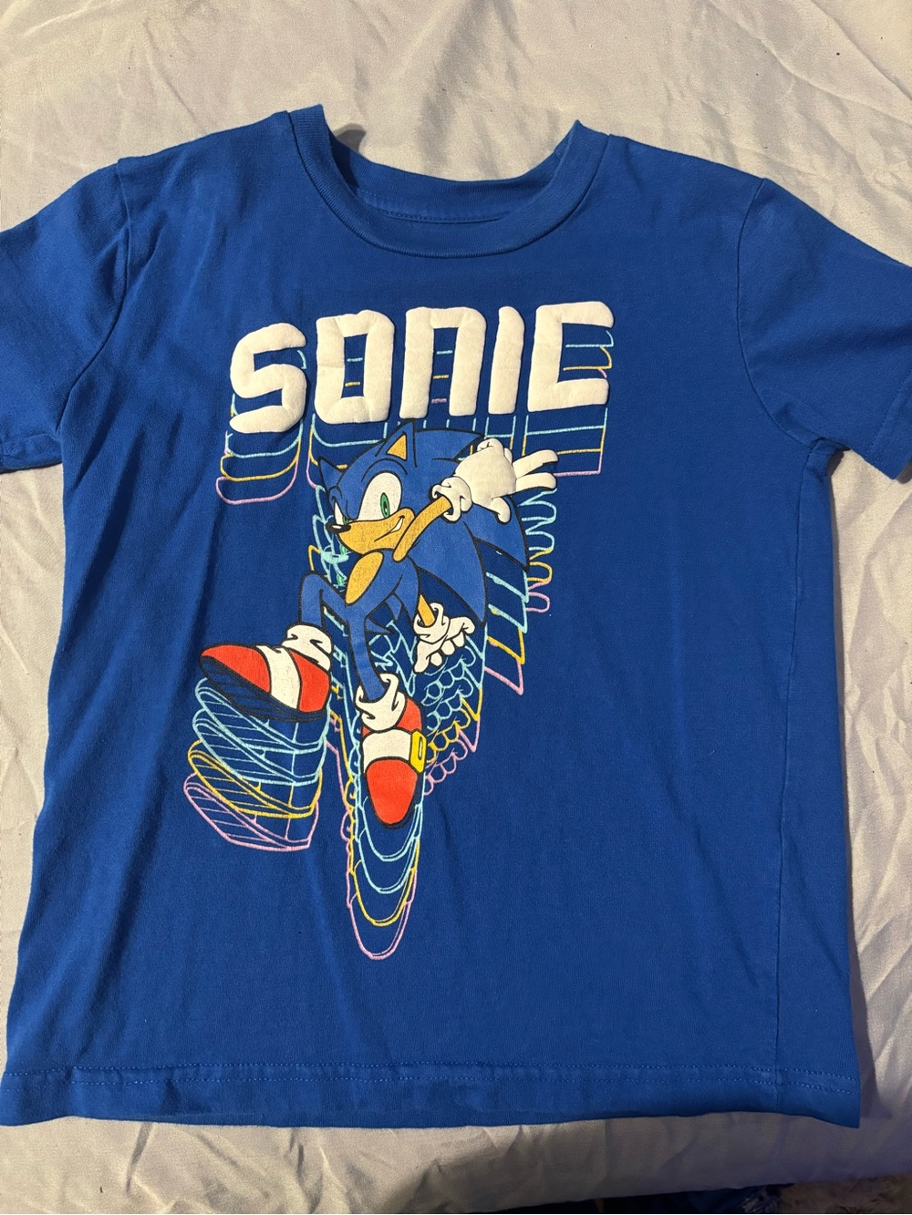 Sonic the Hedgehog Graphic Tee for Kids - Blue